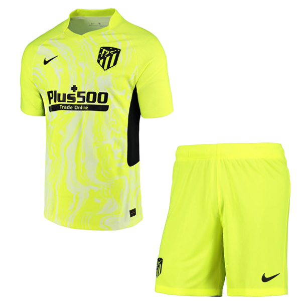 Maillot De Foot Atletico Madrid Enfant 20/21 Third Un ensemble